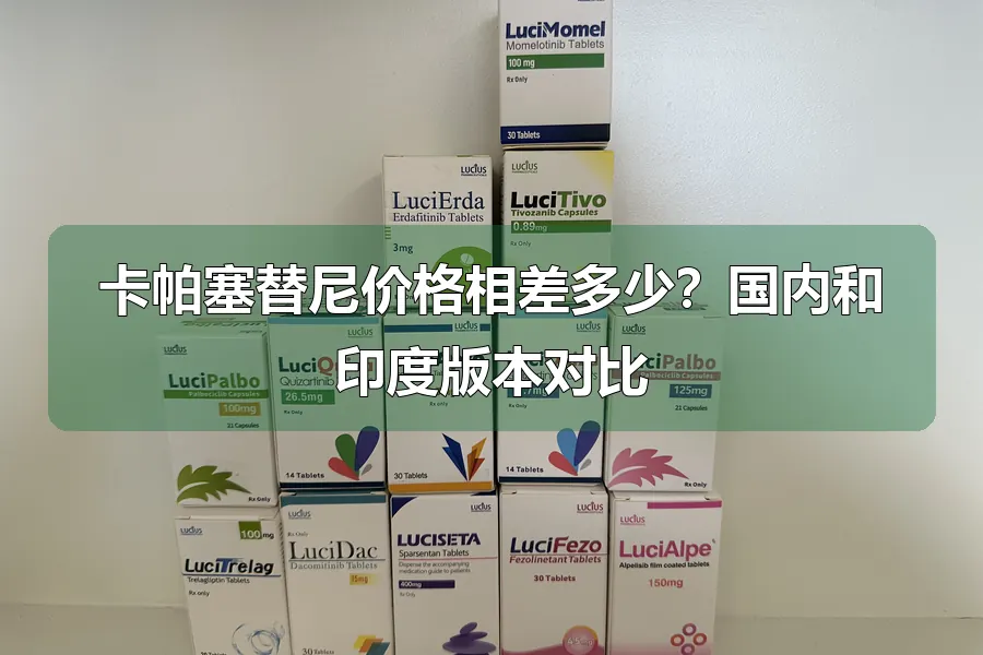 卡帕塞替尼价格相差多少？国内和印度版本对比